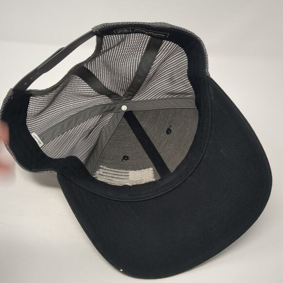 Bott Plumbing Snapback Trucker Hat Black One Size Mesh Back Richardson - Picture 7 of 10